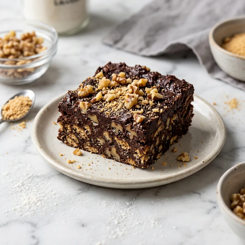 15-Minute No-Bake Brownies