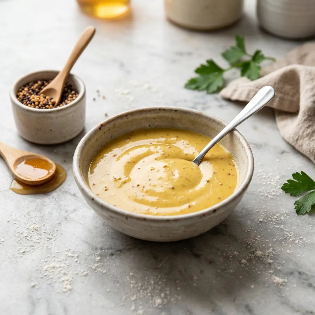 2-Ingredient Honey Mustard Sauce