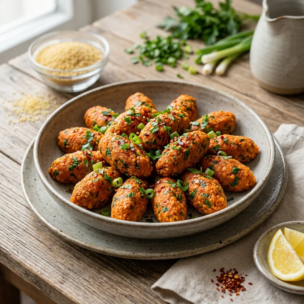 20-Minute Turkish Vegetarian Meatballs
