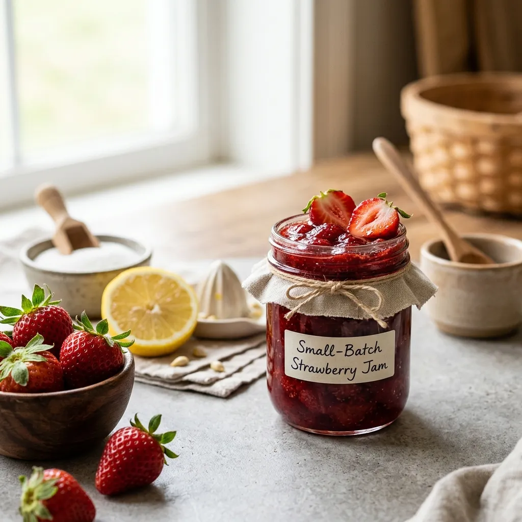 3-Ingredient Strawberry Jam