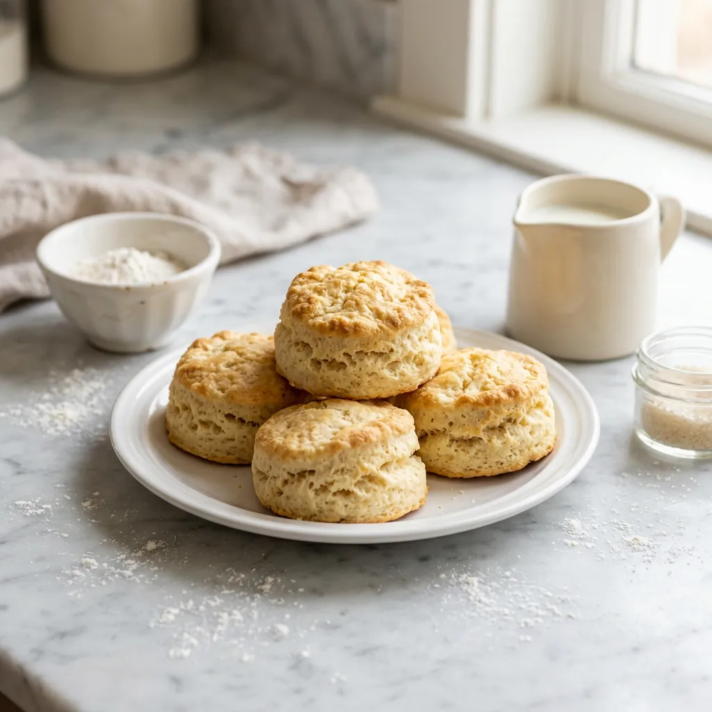 4-Ingredient Mayonnaise Biscuits Recipe