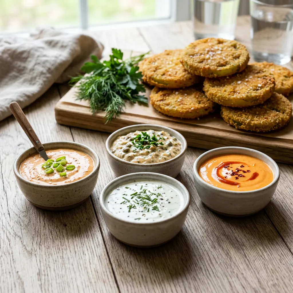 4 Sauces for Fried Green Tomatoes