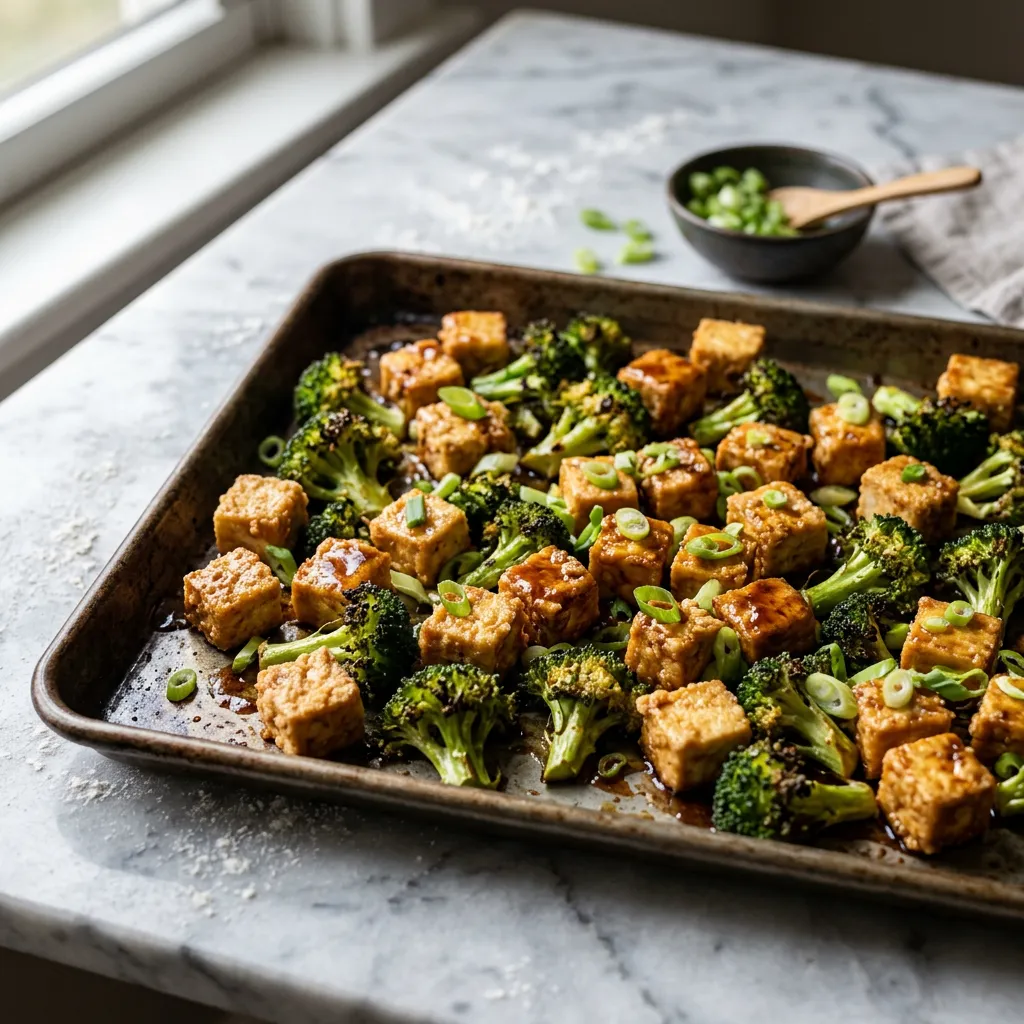 5-Ingredient Crispy Teriyaki Tofu