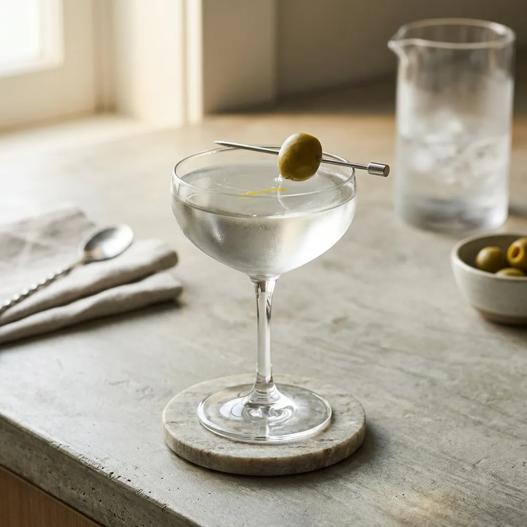 50-50 Gin Martini