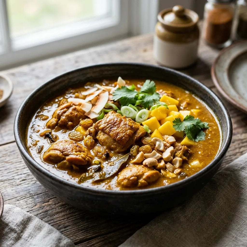 9-Boy Chicken Curry Condiments