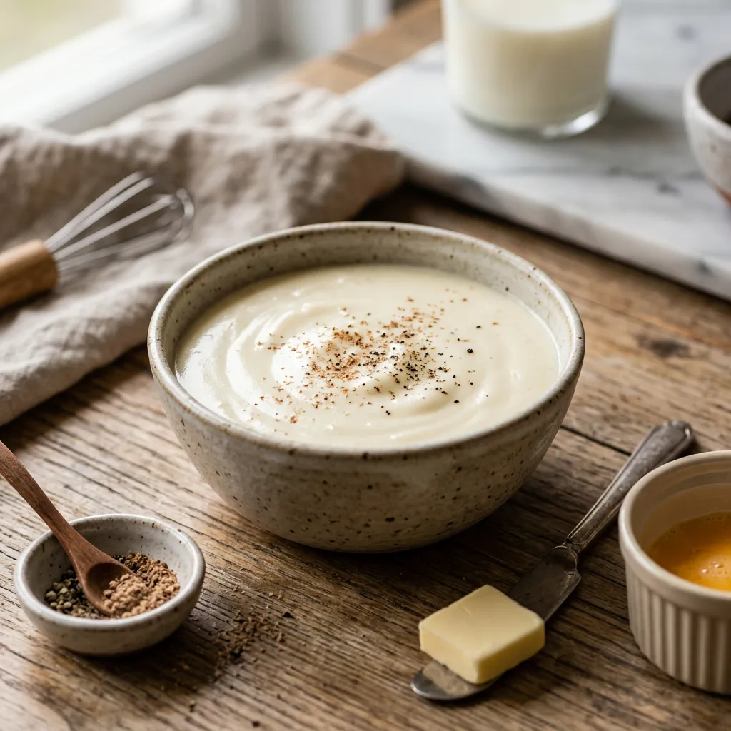 A Basic Greek Besamel (Bechamel)