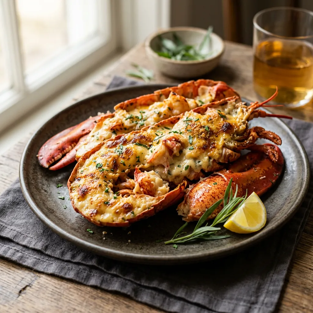 A Chef-Worthy Lobster Thermidor With Béchamel Sauce