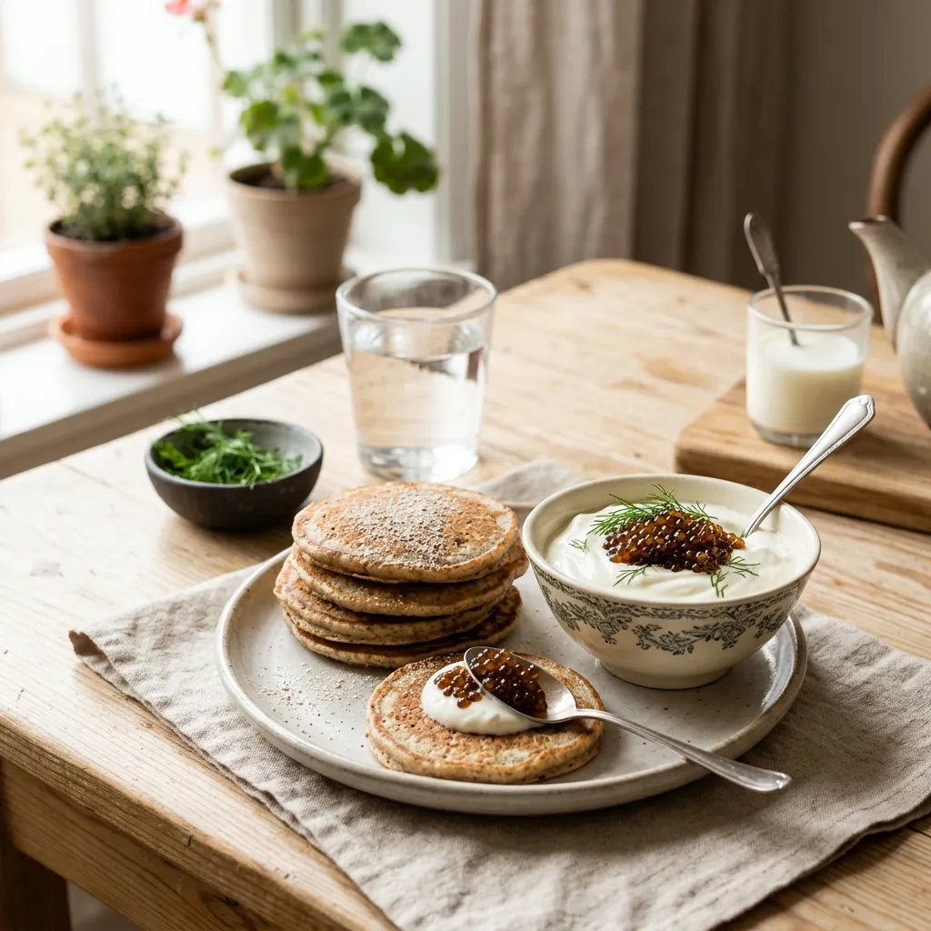 A Gluten-Free Blini Recipe