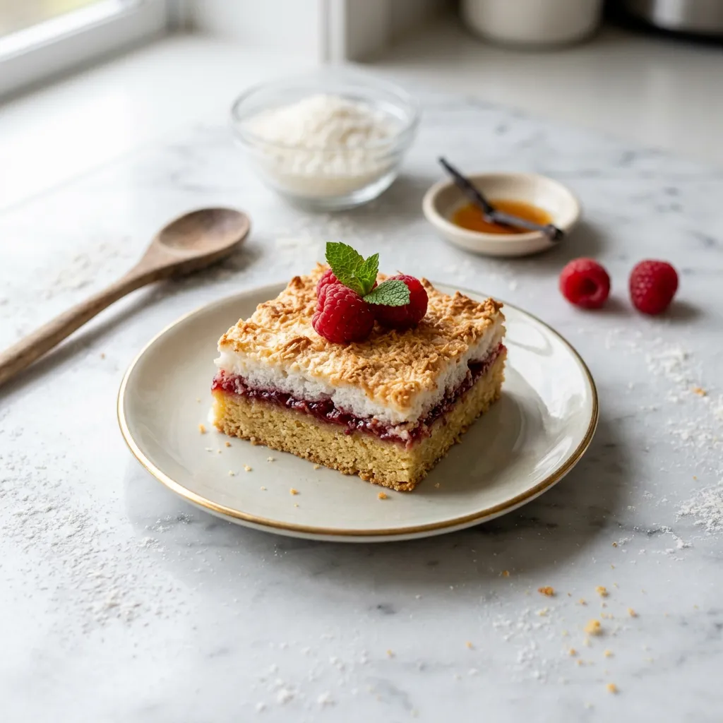 A Recipe For Old-Fashioned New Zealand Louise Cake