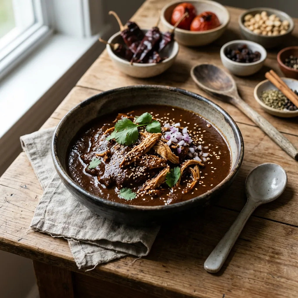 A Simple Mole Rojo Recipe