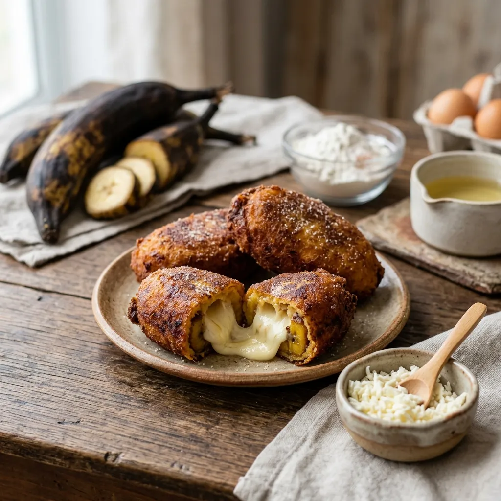 Aborrajados (Fried Sweet Plantains With Cheese)