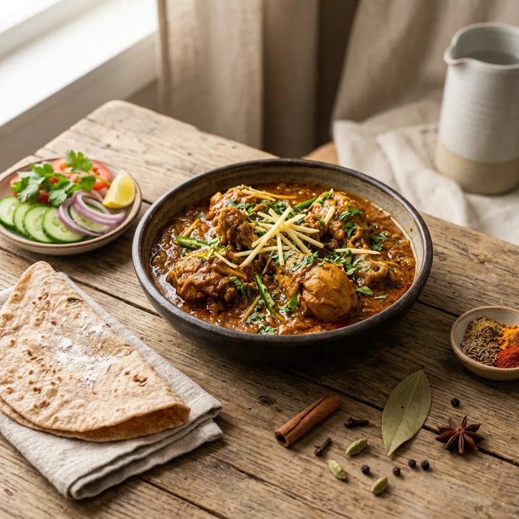 Adraki Murg: Ginger Chicken