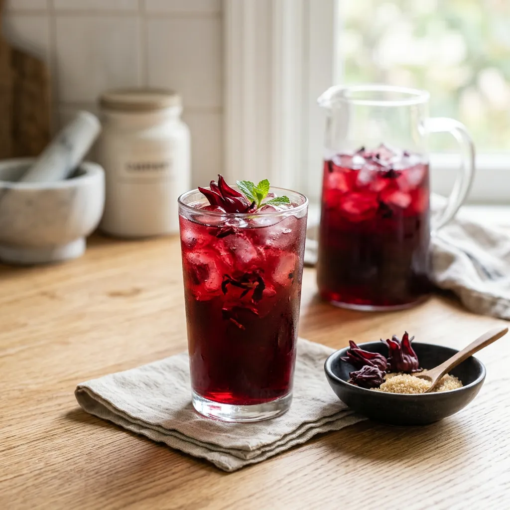 Agua de Jamaica (Hibiscus Tea) Recipe