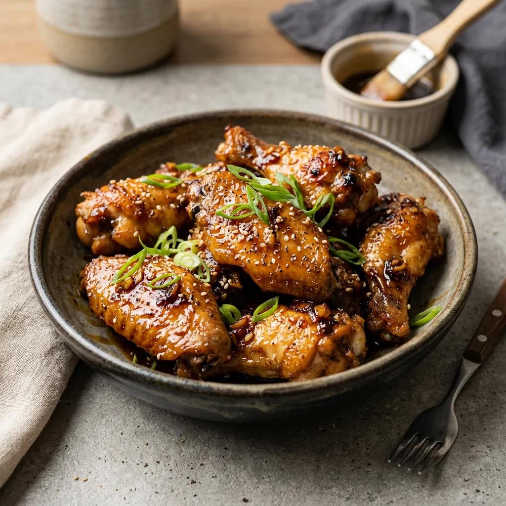 Air Fryer Honey Garlic Wings