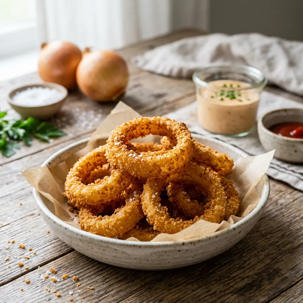 Air Fryer Onion Rings Recipe