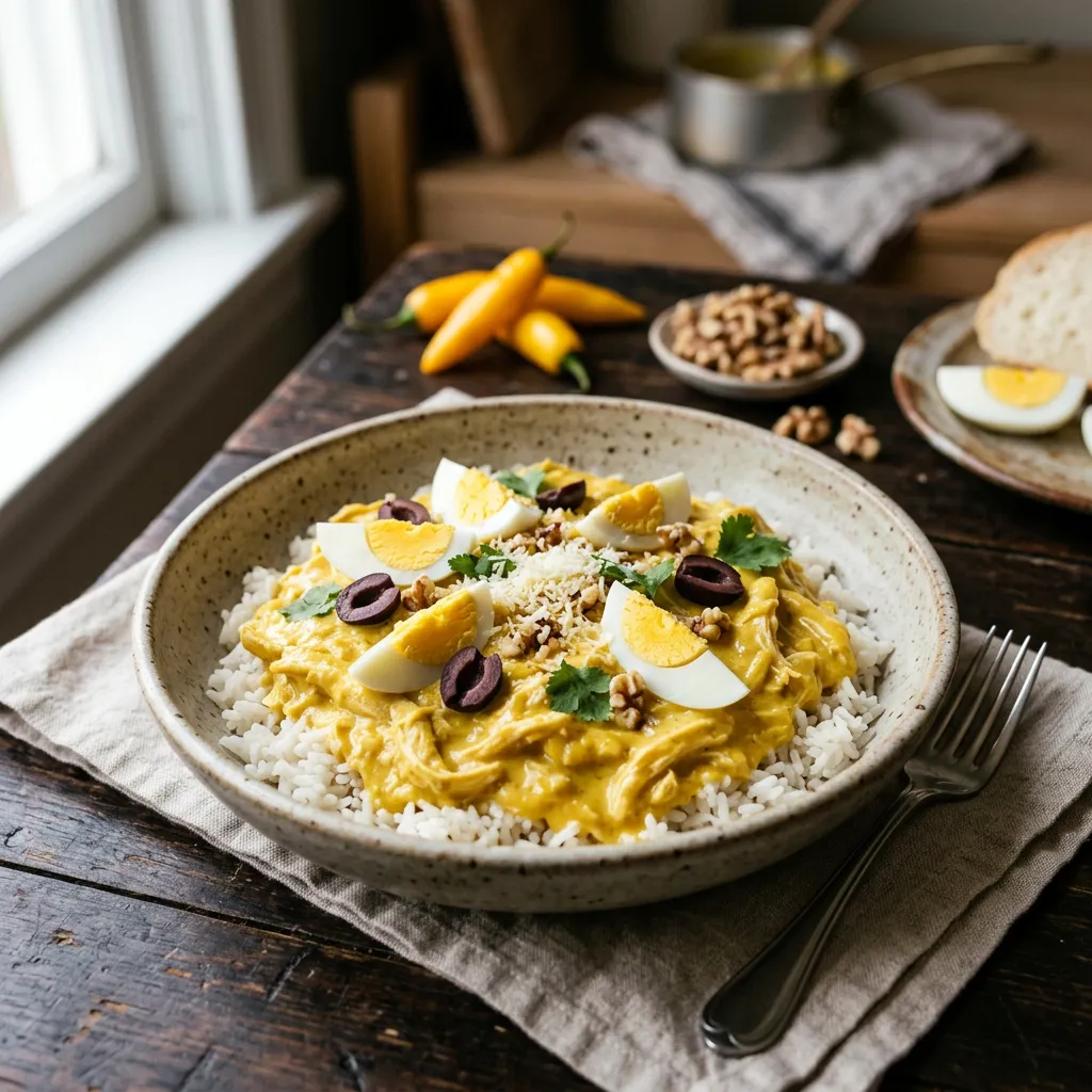 Ají de Gallina: Discover Peru's Creamy, Spicy Chicken Stew