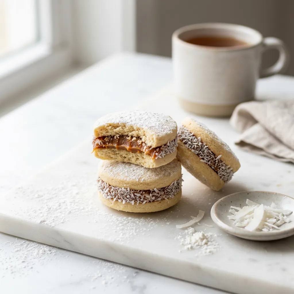Alfajores Recipe (Caramel Sandwich Cookies)