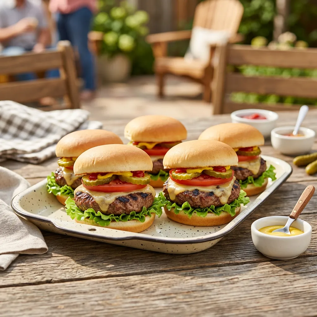 All-American Sliders (Mini Burgers)