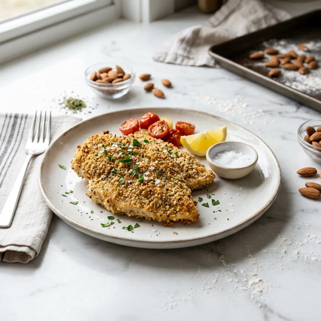 Almond Crusted Chicken Recipe