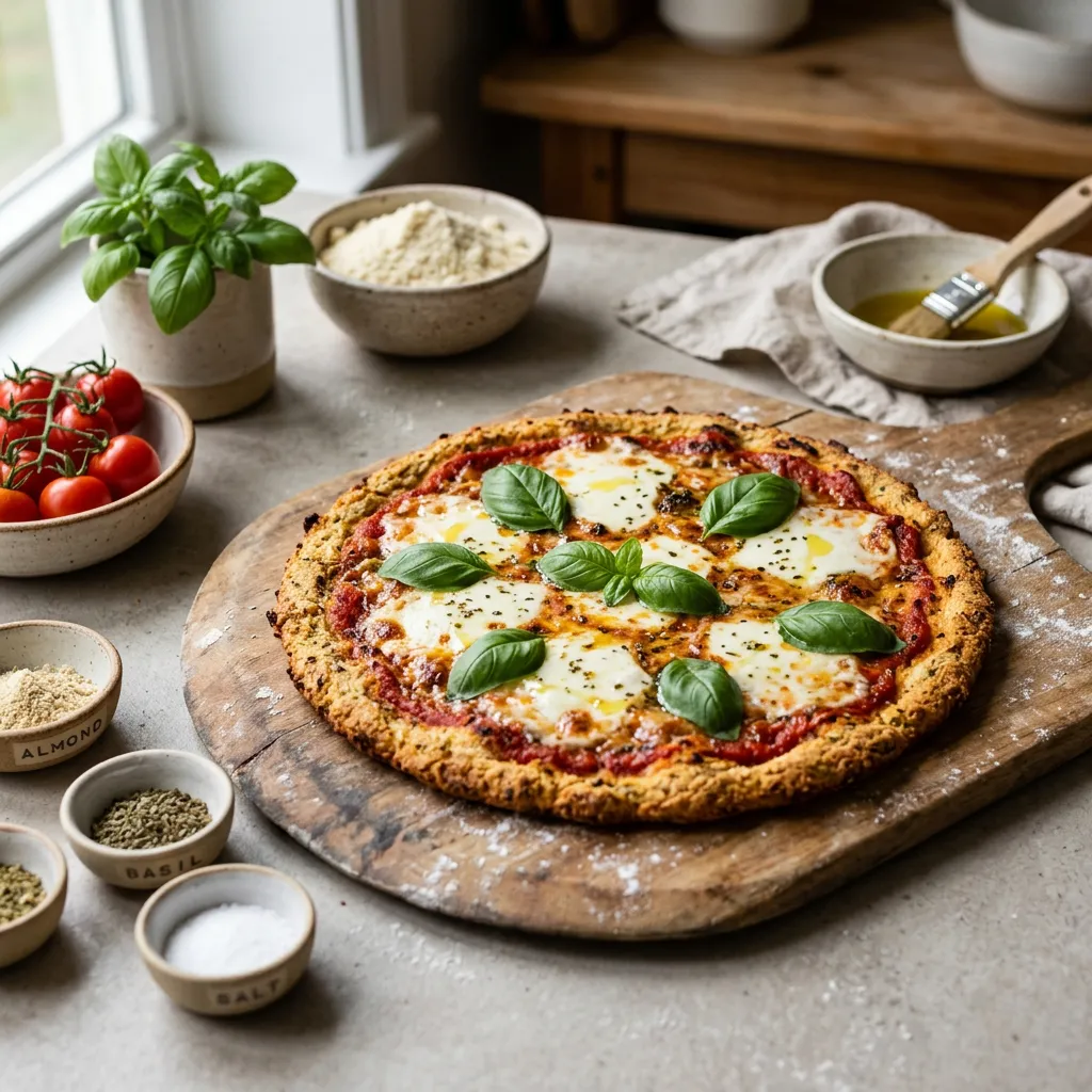 Almond Flour Pizza Crust