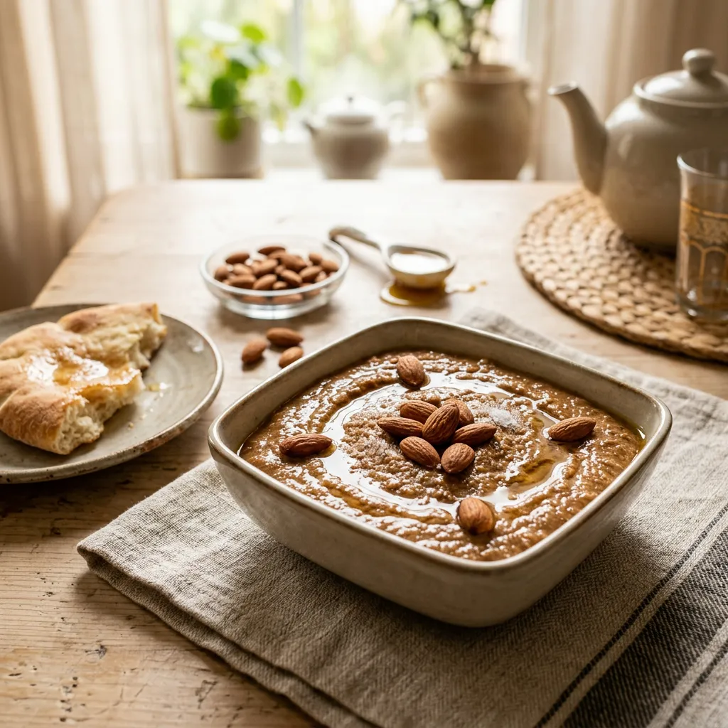 Almond, Honey and Argan Oil Moroccan Dip Recipe