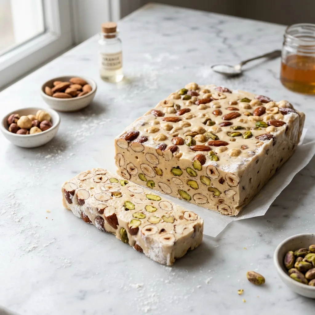 Almond Honey Nougat