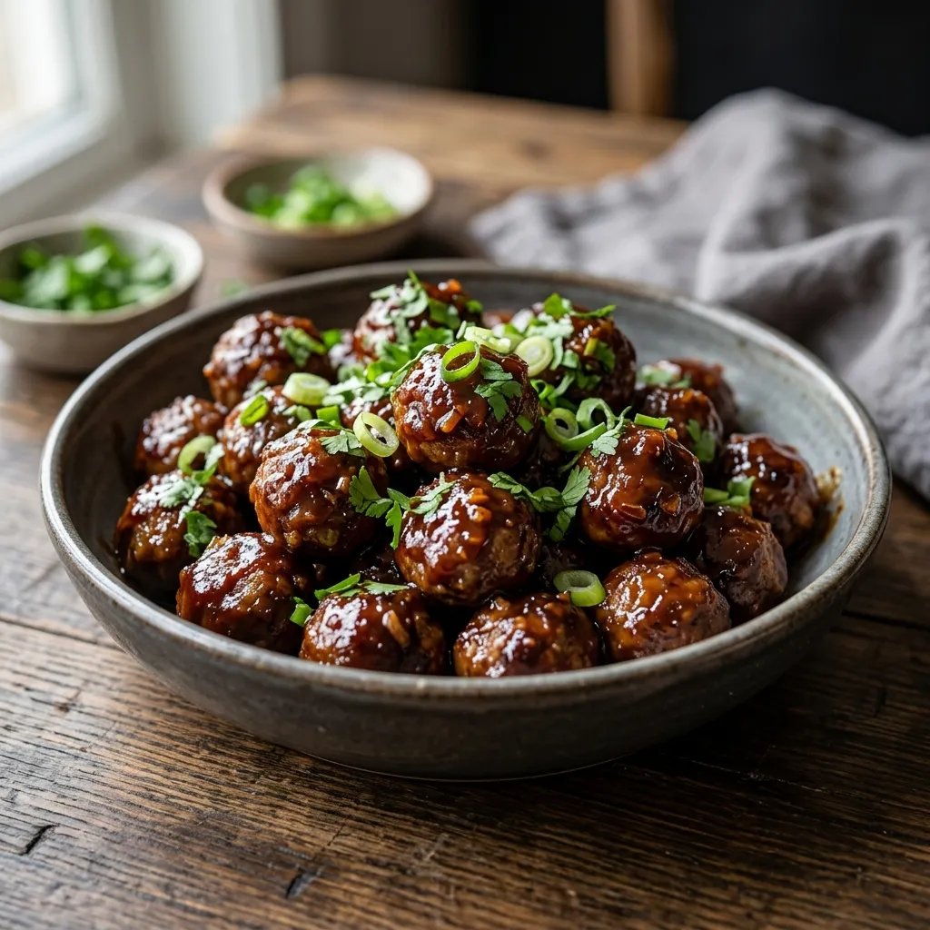 Appetizer Meatballs With Only 4 Ingredients