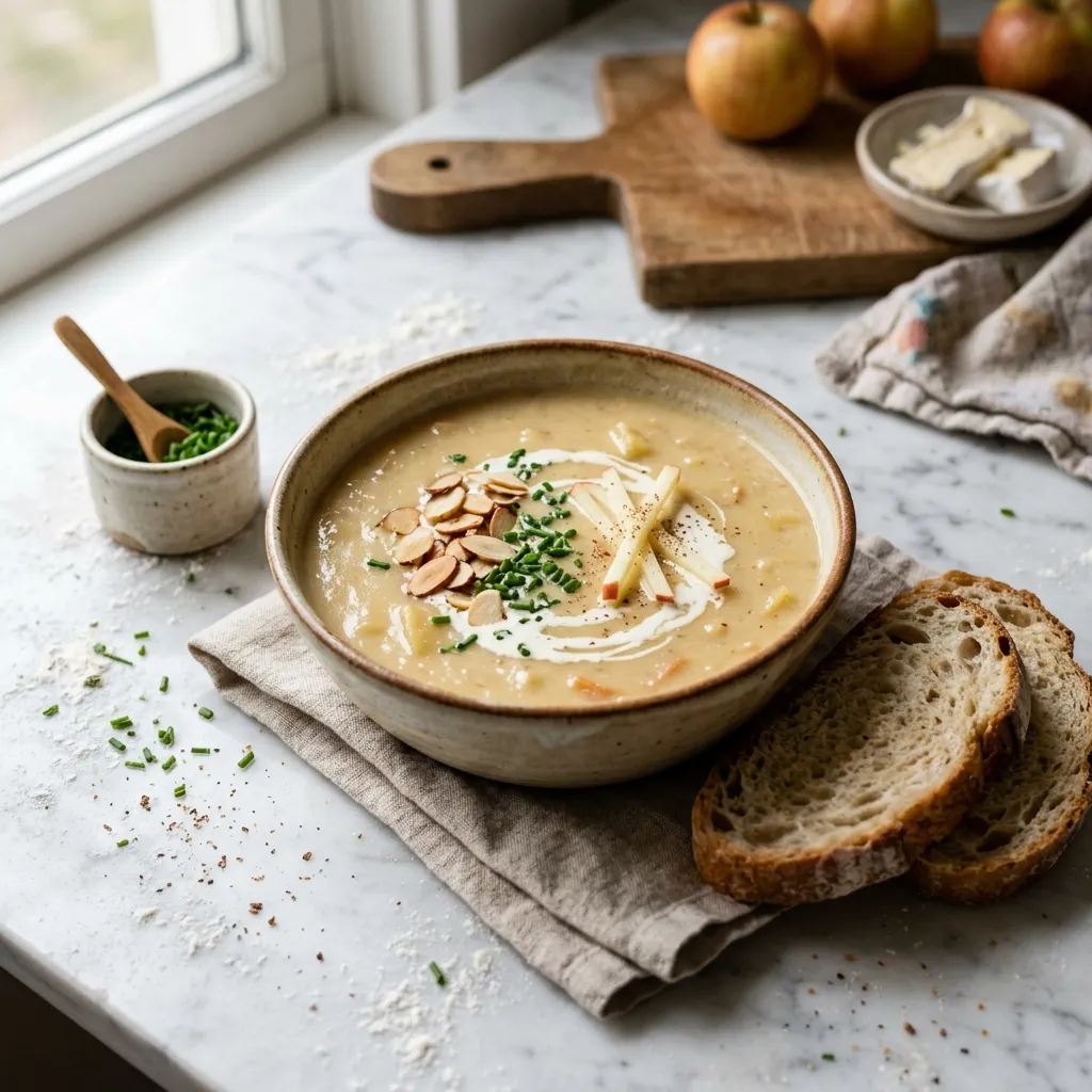 Apple and Brie Soup