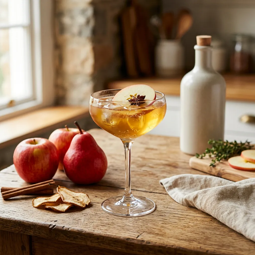 Apple and Pear Infused Gin