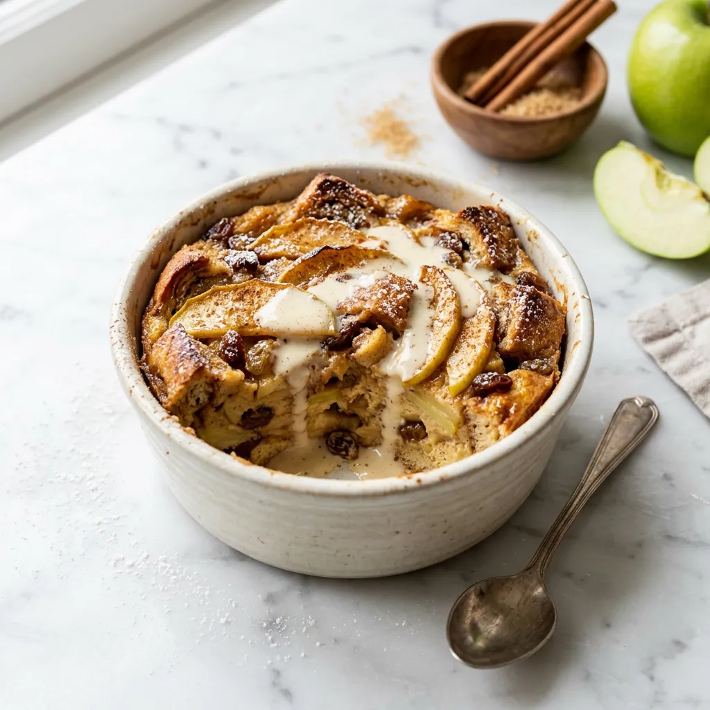 Apple Cinnamon Bread Pudding