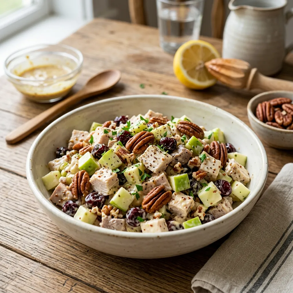Apple Pecan Chicken Salad