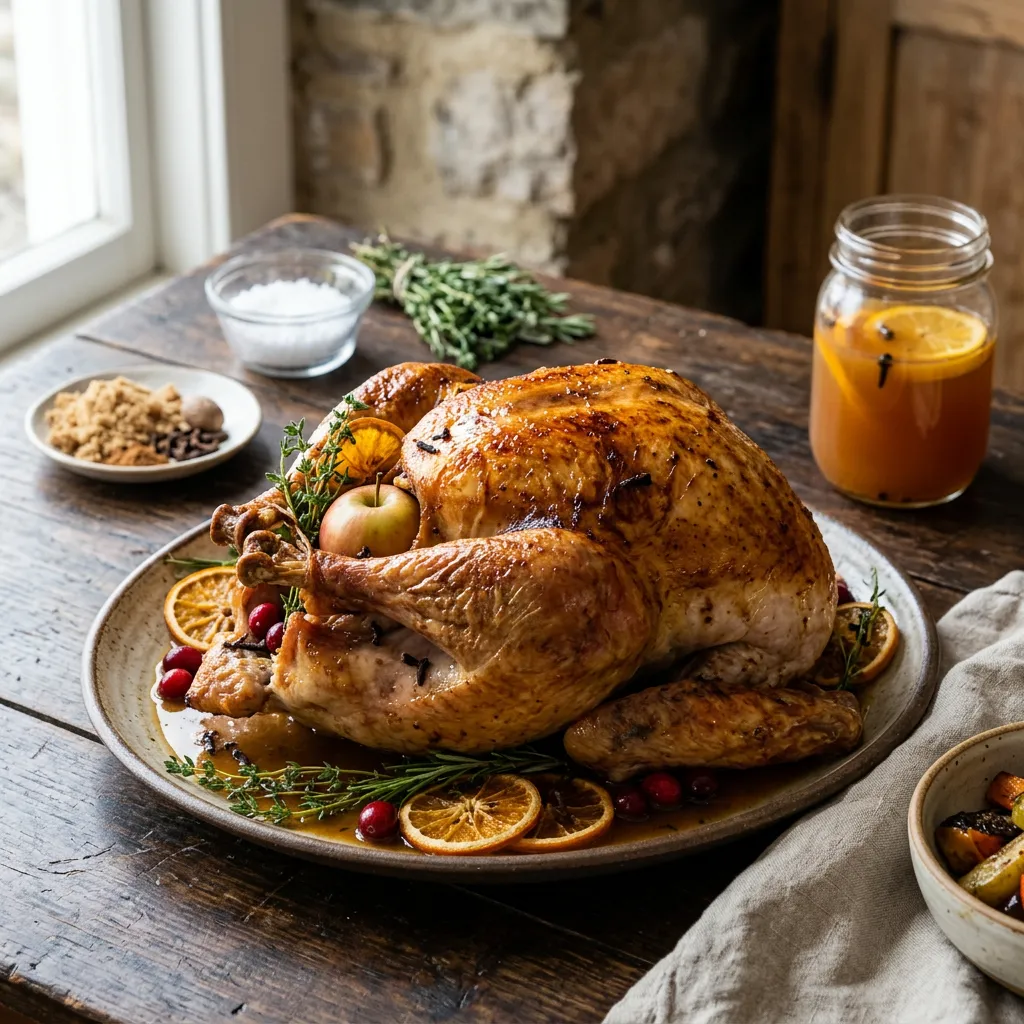 Apple Spice Turkey Brine