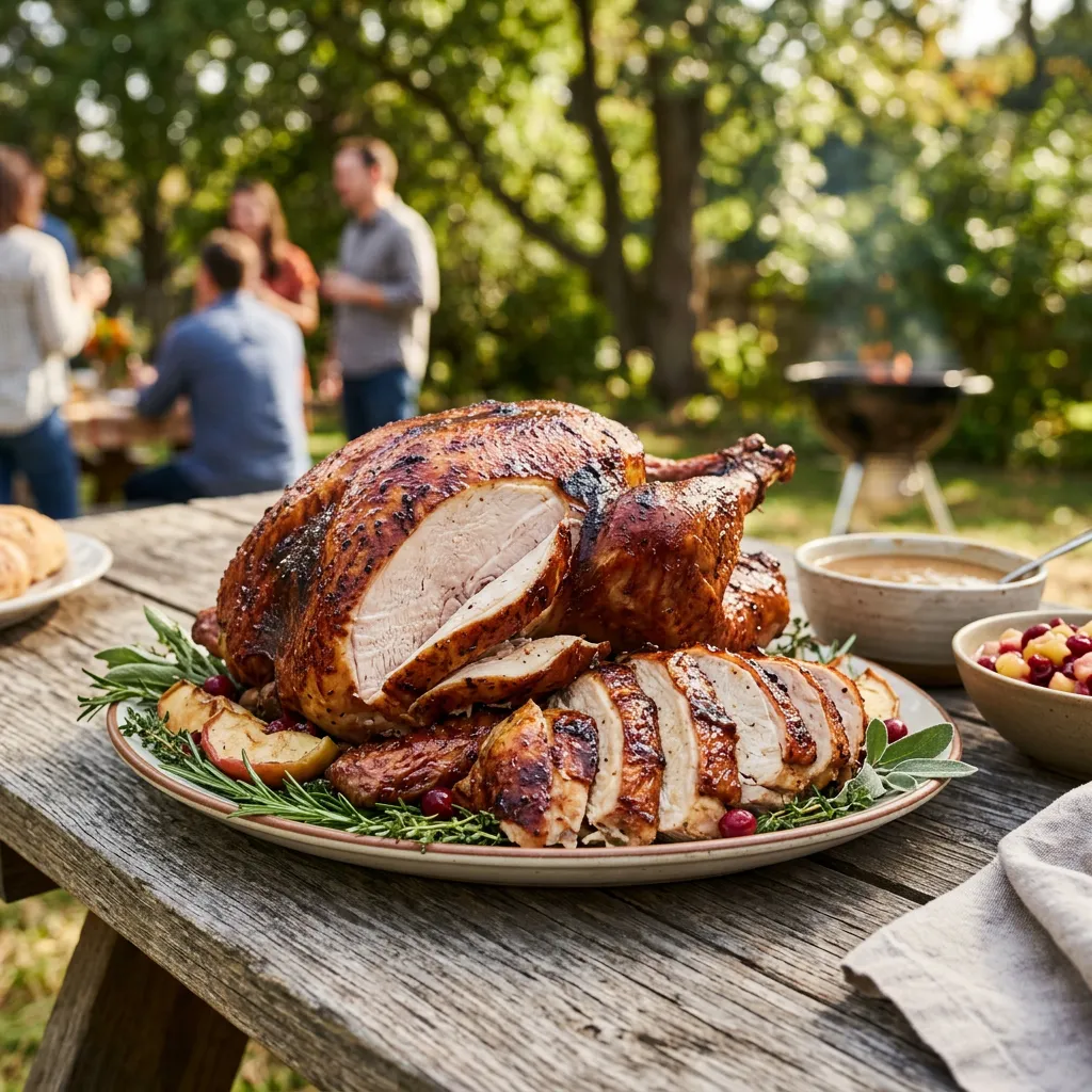 Apple Wood-Smoked Turkey