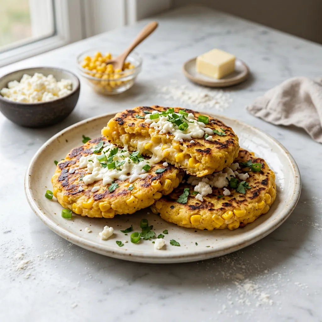 Arepas de Choclo (Sweet Corn Cakes With Cheese)
