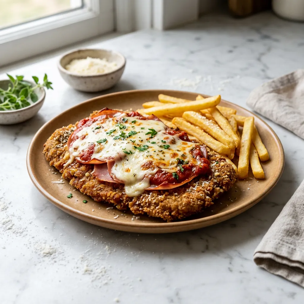 Argentinian Italian-Style Milanesa Napolitana