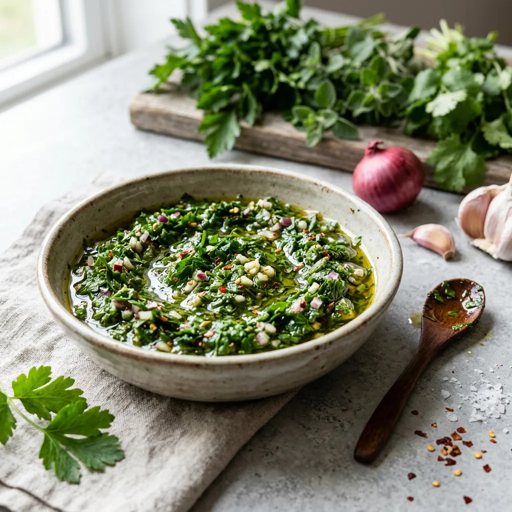 Argentinian-Style Chimichurri Sauce
