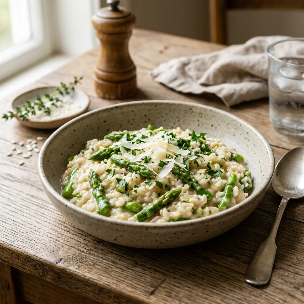 Asparagus Risotto