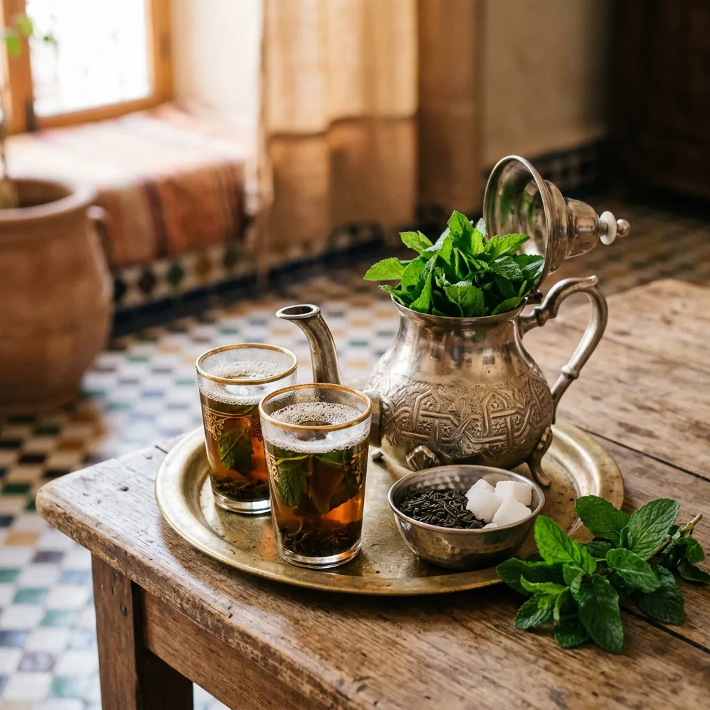 Atay Bi Nana Moroccan Mint Tea
