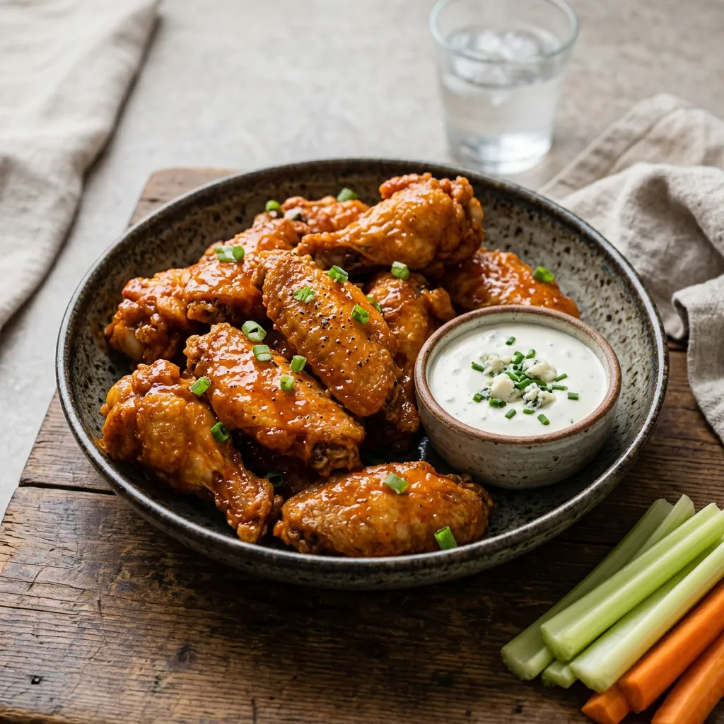 Authentic Buffalo Chicken Wings