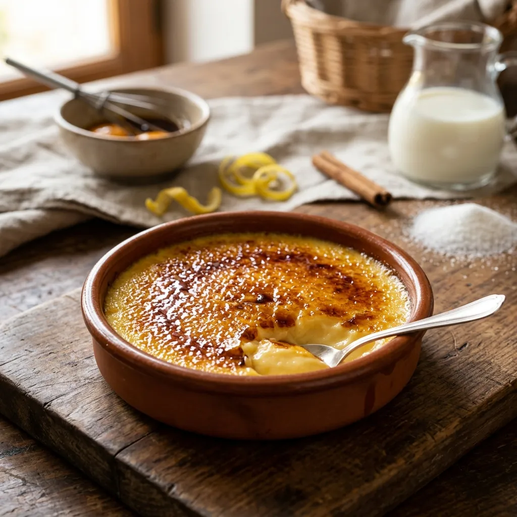 Authentic Crema Catalana