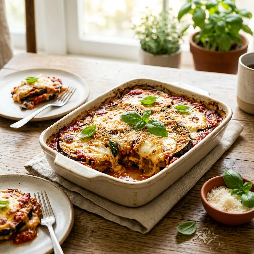 Authentic Eggplant Parmesan (Parmigiana Di Melanzane)