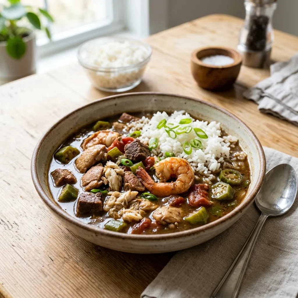 Authentic Louisiana Creole Gumbo