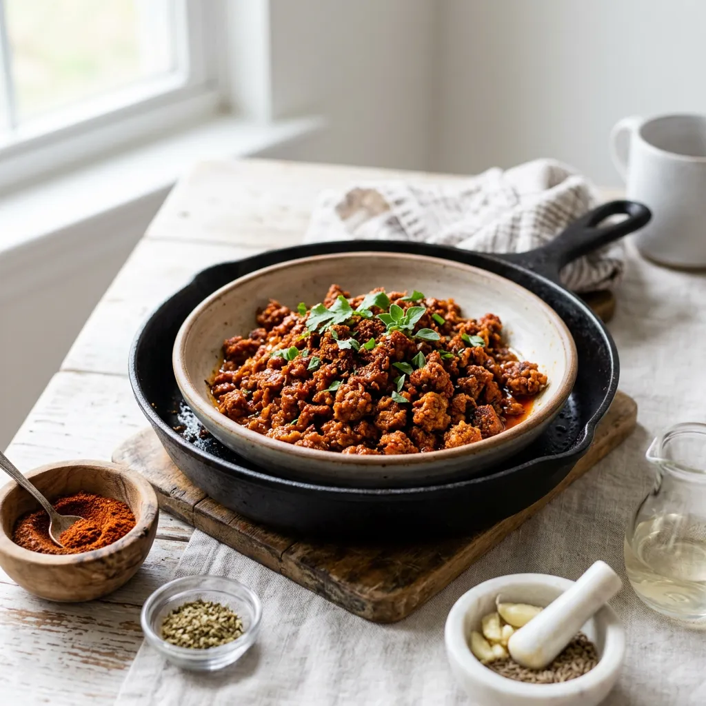 Authentic Mexican-Style Chorizo Recipe