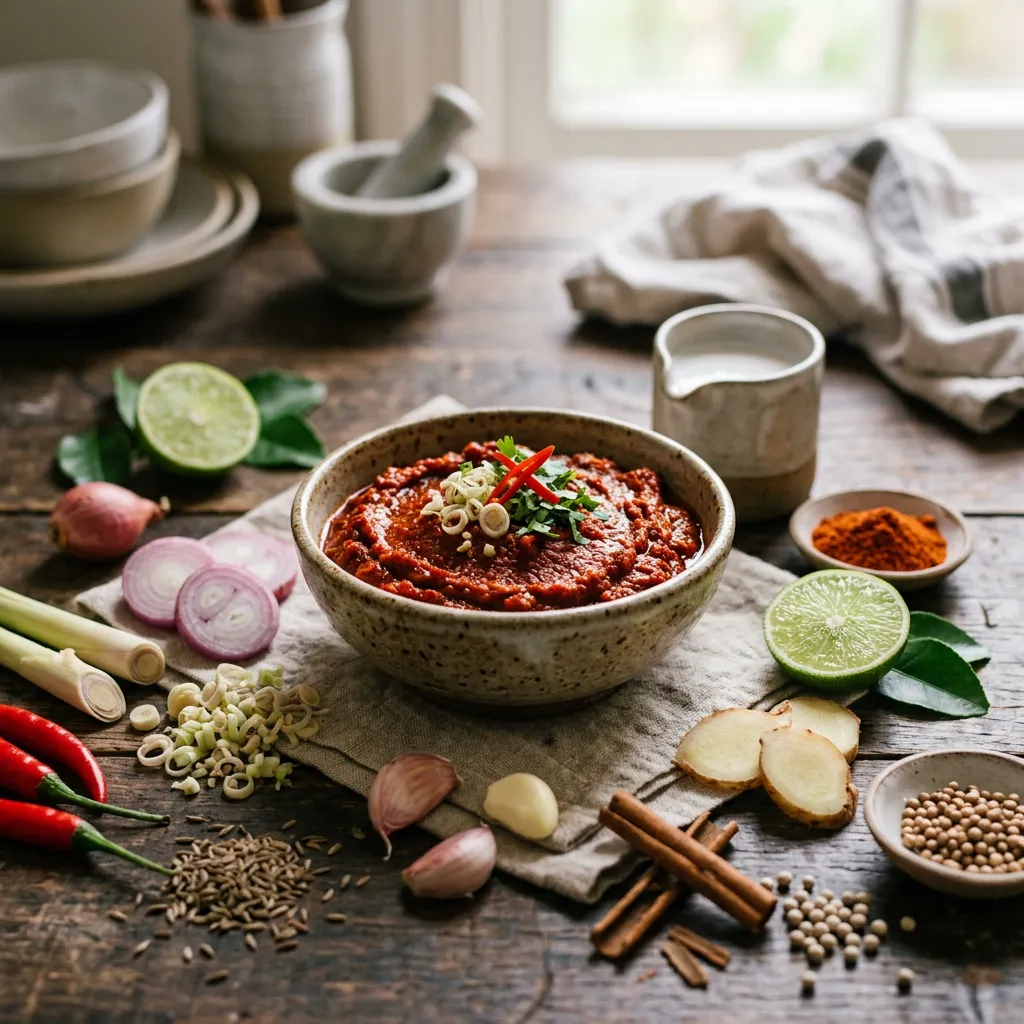 Authentic Thai Red Curry Paste