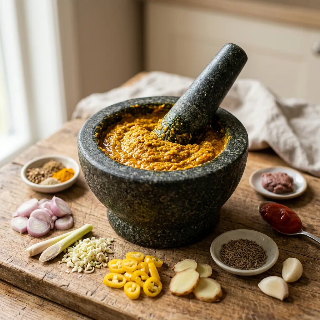 Authentic Thai Yellow Curry Paste