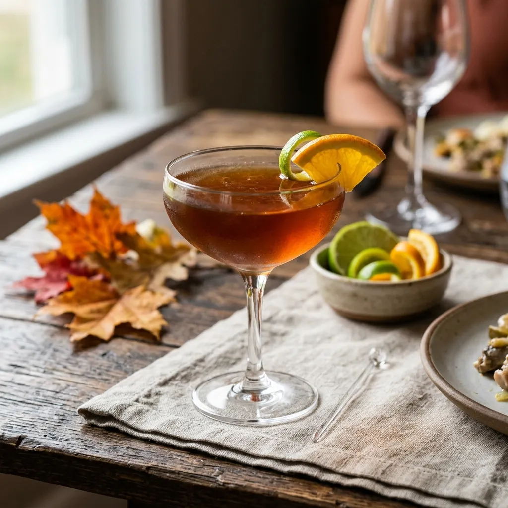 Autumn Leaves Cocktail