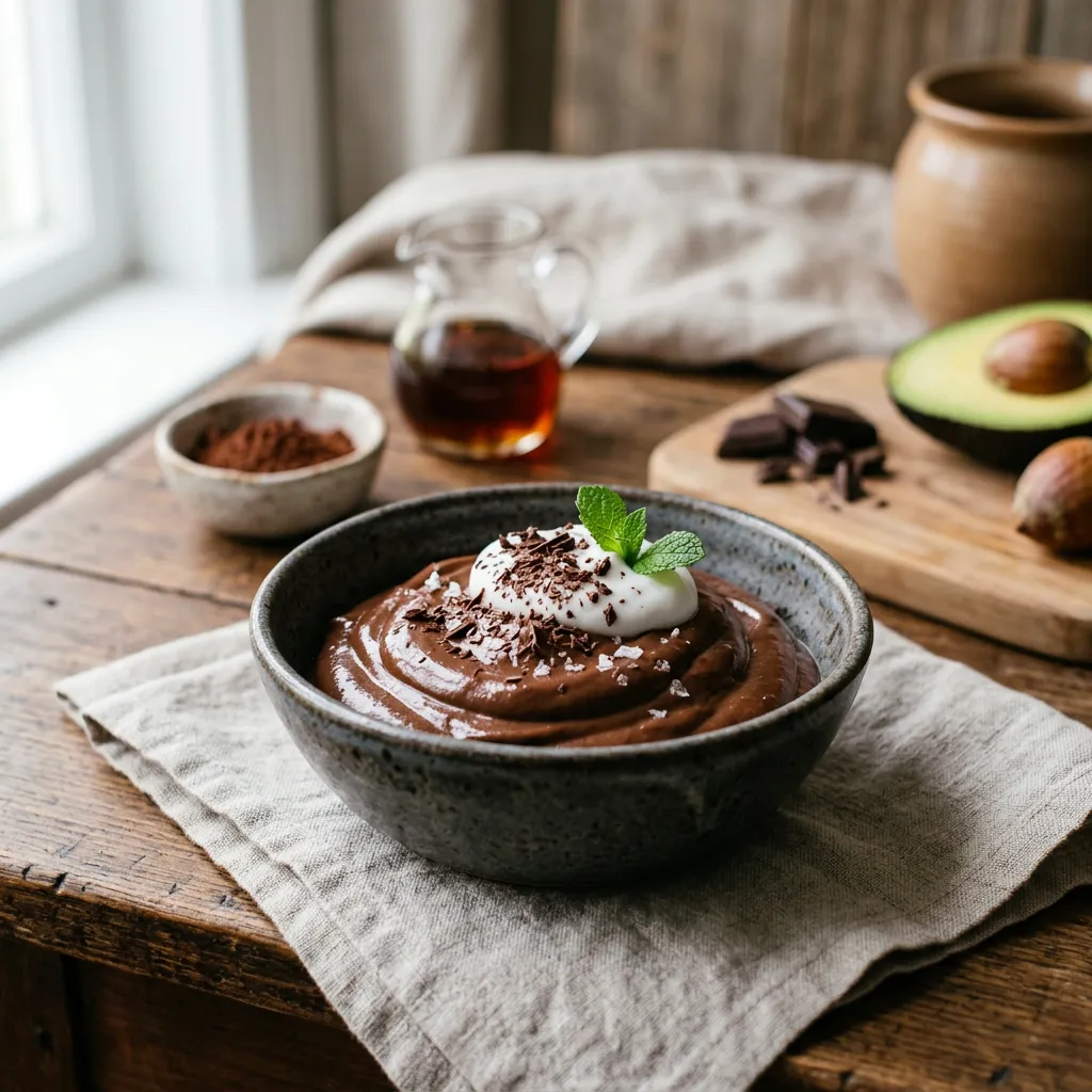 Avocado Chocolate Mousse Recipe