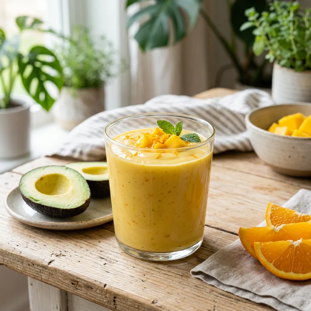 Avocado Mango Smoothie
