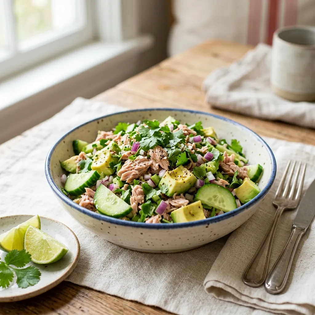 Avocado Tuna Salad