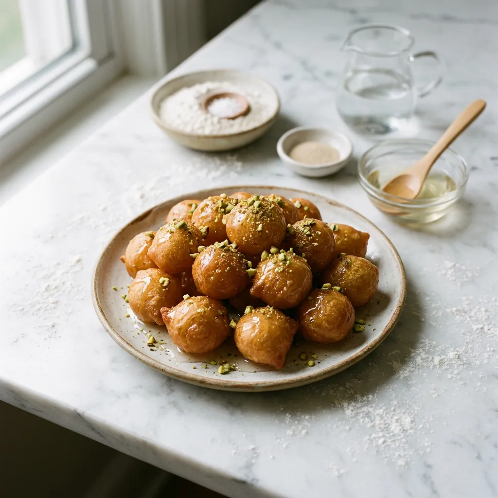 Awamat: Lebanese Crisp Doughnut Balls